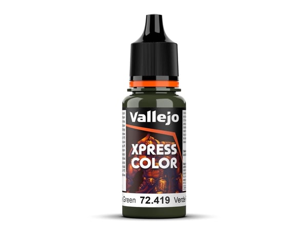 Vallejo 72.419, Vihreä, Akryylimaali, Nestemäinen, 18 ml, 1 kpl