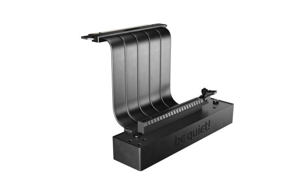 be quiet! - PCI Express x16-kabel - PCI Express 4.0 x16 (hunn) vinklet til PCI Express 4.0 x16 (hann) - 20 cm - riser - svart