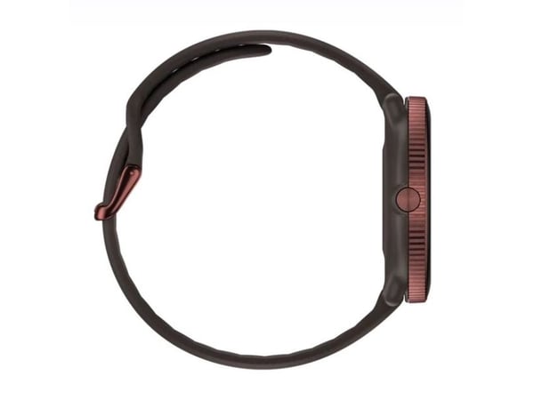 Polar Ignite 3 Titanium - Sportsur med bånd - lær - sun-kissed bronze - båndbredde: S/L - display 1.28" - 32 MB - Bluetooth - 36 g