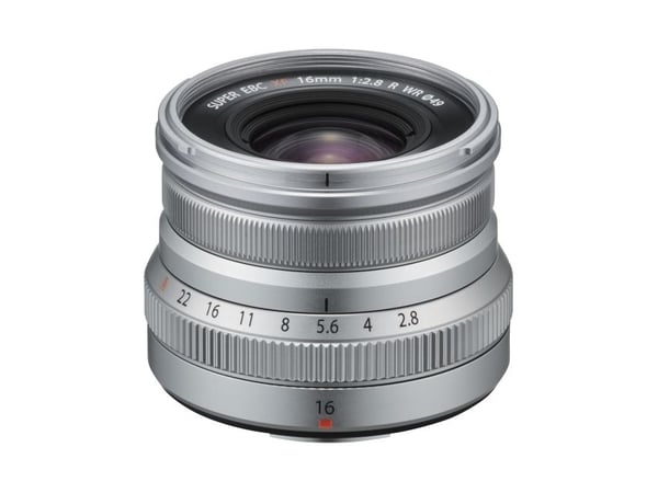 Fujifilm FUJINON XF16mmF2.8 R WR, Vidvinkelobjektiv, 10/8, Fujifilm XF