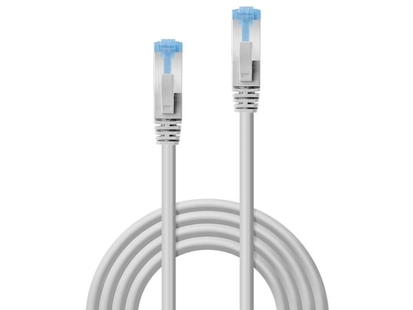 Lindy 47636, 7,5 m, Cat6a, S/FTP (S-STP), RJ-45, RJ-45, Harmaa