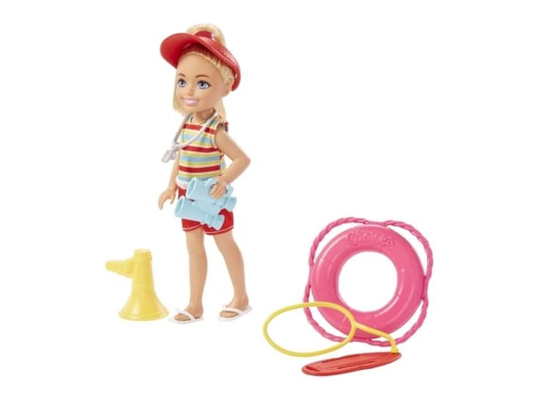Barbie Doll Chelsea Career Lifeguard HKD94 GTN86 MATTEL