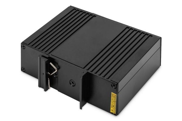 DIGITUS - Strömtillförsel (kan monteras på DIN-skena) - Gigabit Ethernet, industrial - DC 45-56 V - 85 Watt - utgångskontakter: 1