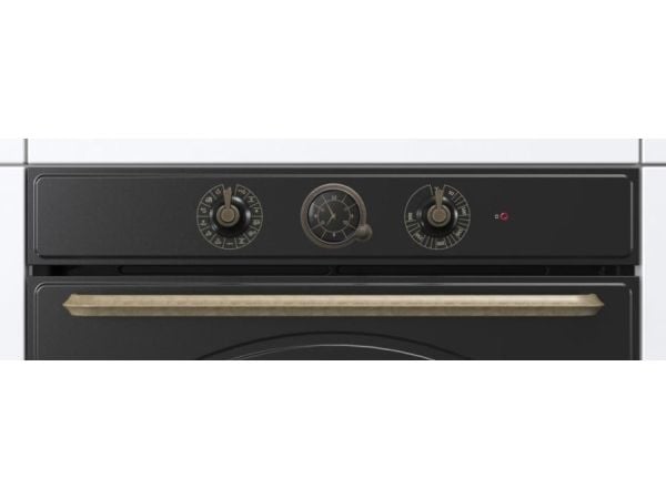 Gorenje BOS67372CLB, Stor, Elektrisk ovn, 77 l, 3500 W, 77 l, 300 °C