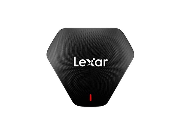 Lexar Professional Multi-Card 3-i-1 USB 3.1-läsare, MicroSD (TransFlash), MicroSDHC, MicroSDXC, SD, SDHC, SDXC, Svart, 170 Mbit/s, Plast, Mac OS 10...