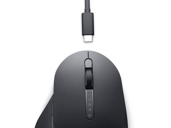 DELL MS900, Oikeakätinen, RF Wireless + Bluetooth, 8000 DPI, Grafiitti