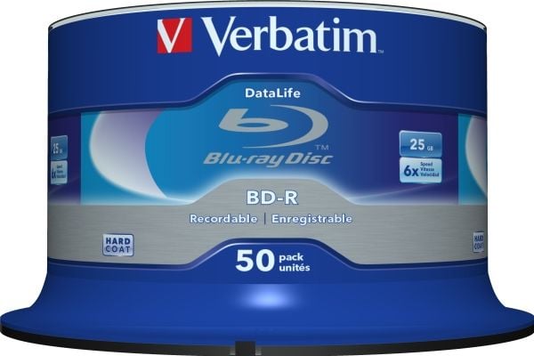Verbatim DataLife - 50 x BD-R - 25 GB 6x - spindel