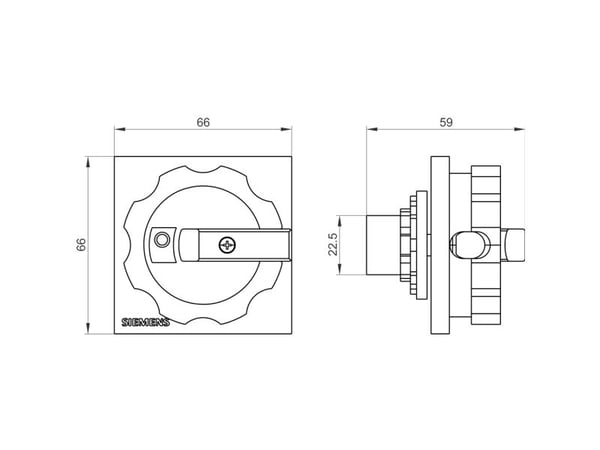 Siemens 3LD9224-3D vriddrev, 1 st