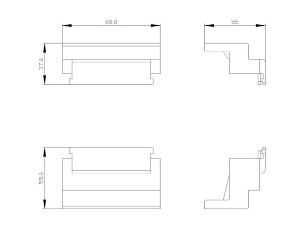 Siemens 3NP1923-1CA20 Kansi 1 kpl