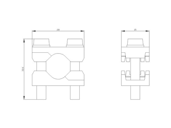 Siemens 3NP1931-1BB10 Laippaliitäntä 1 kpl