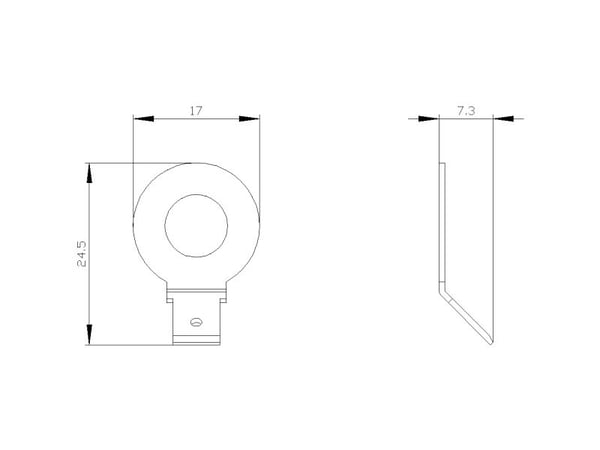 Siemens 3NP1953-1BG30 Apujohtimien liitäntäkiristin 1 kpl