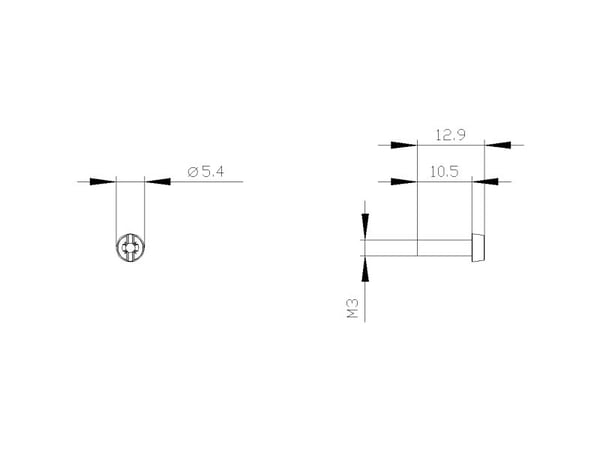 Siemens 3SU1950-0KK80-0AA0 Skruv 50 st
