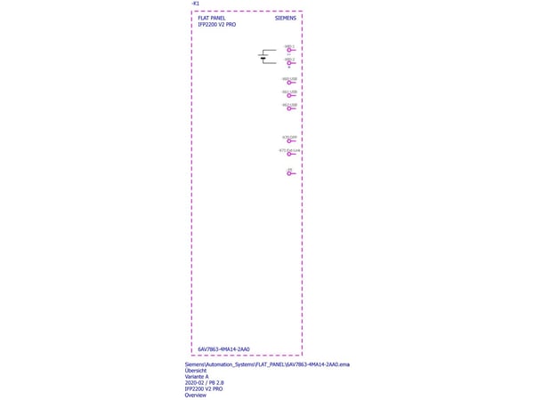 Siemens 6AV7863-4MA14-2AA0, 1080 x 1920 pixlar, 329 mm, 9,96 kg, 620 mm, 520 mm, 240 mm