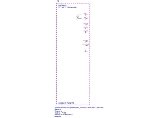 Siemens 6AV7863-7MA10-2NA0, 1080 x 1920 pixlar, 363 mm, 10,4 kg, 700 mm, 500 mm, 275 mm