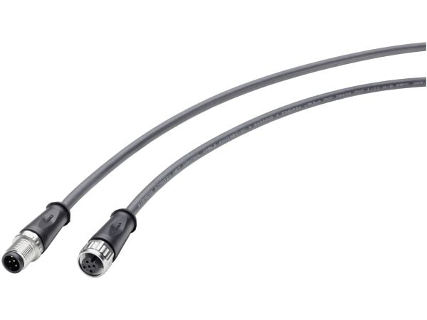 Siemens 6XV1801-2CE50, Svart, CE, RoHS, REACH, halogen, 126 mm, 225 mm, 29 mm