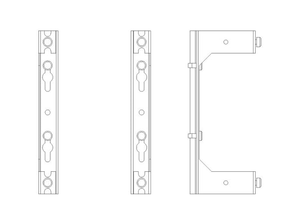 Siemens 8GK9910-1KK83 Hovedskinneadapter 20 stk