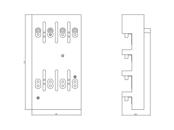 Siemens 8US1313-4AH03, 270 mm, 140 mm, 35 mm, 1,62 kg