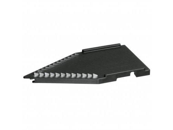 WMF 0686106040, Platt rivjärn, Svart, Stål, Rostfritt stål, 18/10 Cr.Ni. Stainless Steel, Rostfritt stål, 125 mm