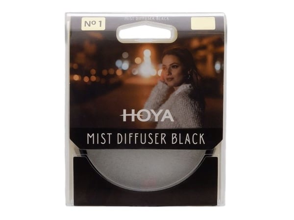 Hoya Mist Diffuser Black No1, 6,7 cm, Diffusionsfilter, Ingen beläggning, 1 styck