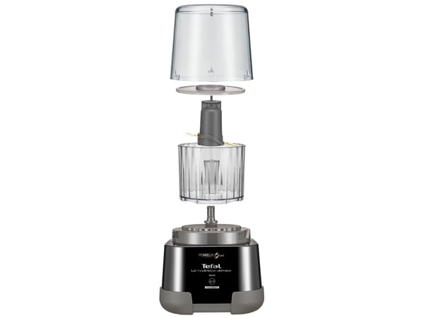 Moulinex DP810, 550 L, 0,35 kg, Ranska, Musta, Titaani, 1000 W