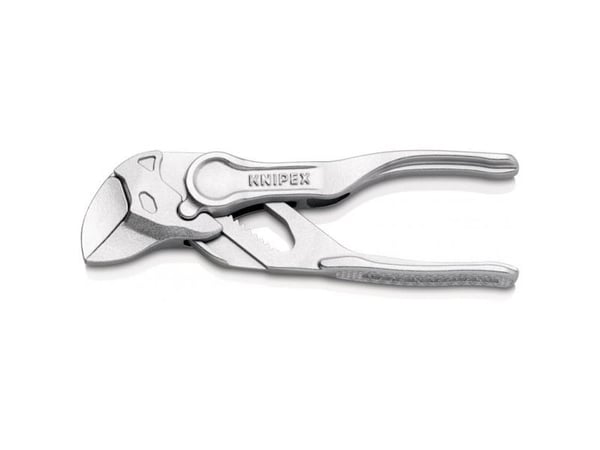 Knipex Pihdit/ruuvimeisseli 100mm - Pihdit ja ruuvimeisseli samassa työkalussa, sileät leuat - 86 04 100