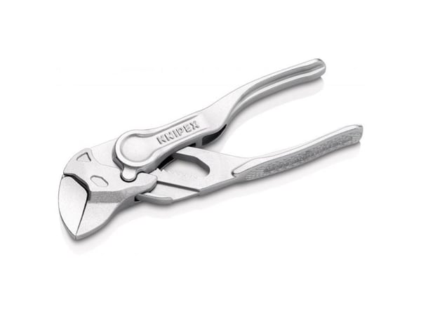 Knipex Pihdit/ruuvimeisseli 100mm - Pihdit ja ruuvimeisseli samassa työkalussa, sileät leuat - 86 04 100