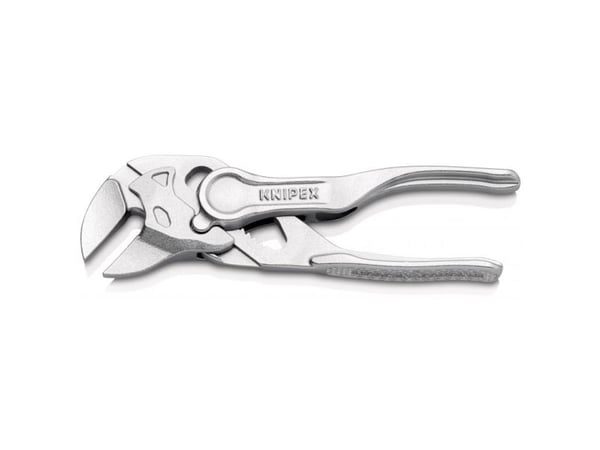 Knipex Pihdit/ruuvimeisseli 100mm - Pihdit ja ruuvimeisseli samassa työkalussa, sileät leuat - 86 04 100