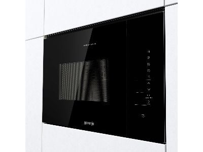 Gorenje BMI251SG3BG - Mikrobølgeovn med grill - innebygd - 25 liter - 900 W - svart