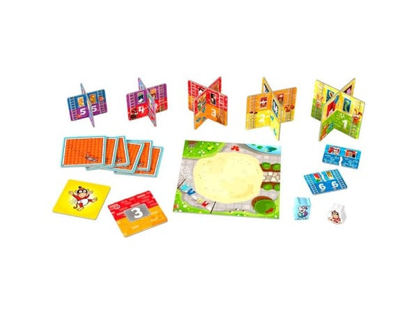 HABA My Very First Games – Rhino Hero Junior, Brettspill, Familie, 2 år, Familiespill