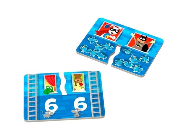 HABA My Very First Games – Rhino Hero Junior, Brettspill, Familie, 2 år, Familiespill