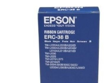 Epson - Musta - värinauha - OmniLink TM-U220, TM 300, U200, U210, U220, U230, U300, U370, U375, U300, U200, U210, U220, U230, U300, U370, U370, U375