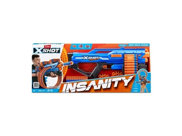 X-Shot Insanity Mad Mega Barrel