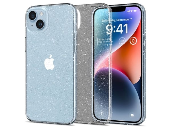 Spigen Liquid Crystal, Mobilskal, Apple, iPhone 14 Plus, 17 cm (6.7"), Transparent