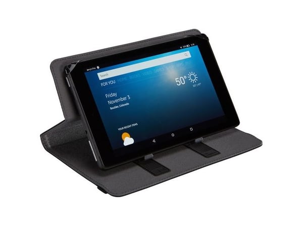 Case Logic SureFit CBUE-1207 Concrete, Folio-kotelo, Mikä tahansa tuotemerkki, 17,8 cm (7"), 110 g