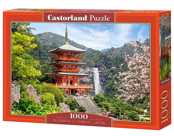 Castorland Seiganto-ji-Temple 1000 pcs, 1000 stykker, Landskap, 9 år