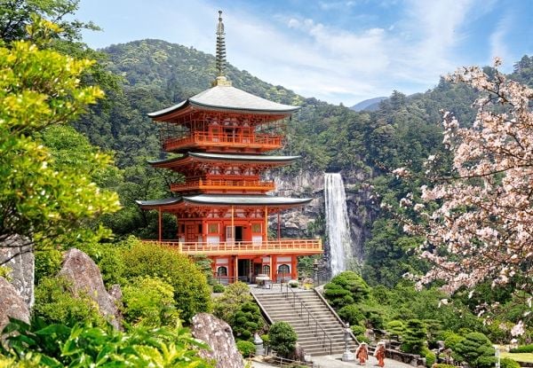 Castorland Seiganto-ji-Temple 1000 pcs, 1000 stykker, Landskap, 9 år