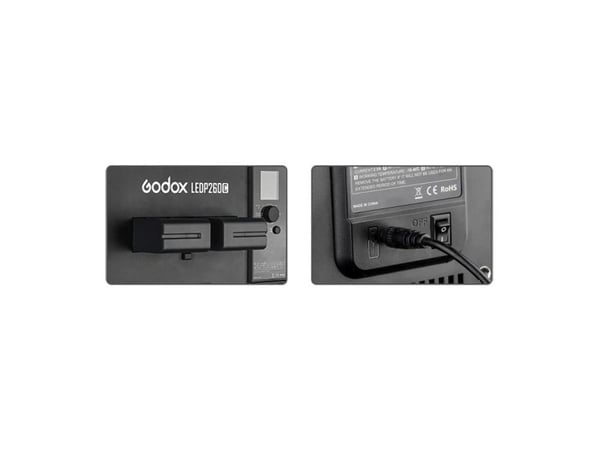 Godox LEDP260C, 30 W, LED, Musta, Valkoinen, 1 kpl, 920 g