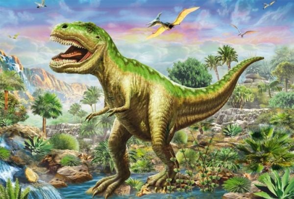 Schmidt Spiele 56202, 48 brikker, Dinosaurer, 4 År