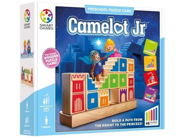 SmartGames Camelot JR., 7 år, Flerfarget SmartGames Camelot JR., 7 år, Flerfarget