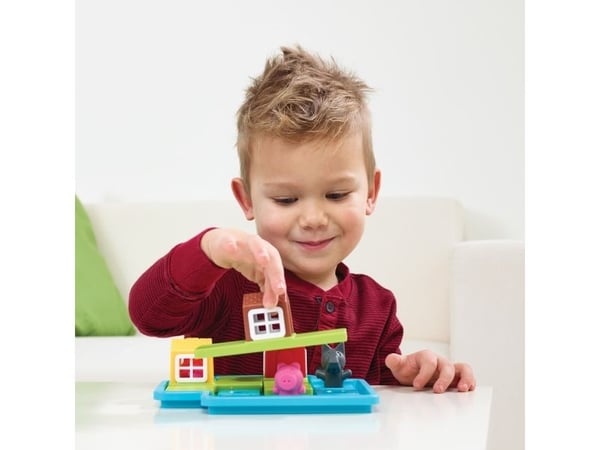 SmartGames Three Little Piggies - Deluxe, 3 år, Flerfarget