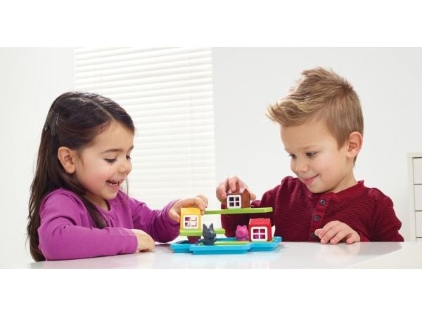 SmartGames Three Little Piggies - Deluxe, 3 år, Flerfarget