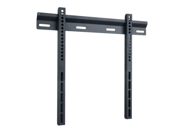 TECHly - Brakett - Ultra-Slim - for flatpanel - svart - skjermstørrelse: 23"-55" - veggmonterbar