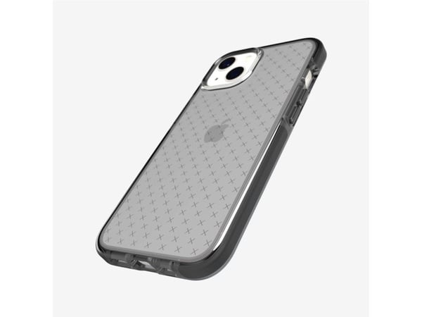 Tech21 Evo Check, Mobilskal, Apple, iPhone 13, 15,5 cm (6.1"), Svart, Transparent