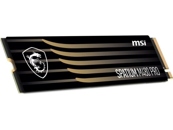 MSI Spatium M480 PRO PCIe 4.0 NVMe M.2 1TB, 1 TB, M.2, 7400 MB/s