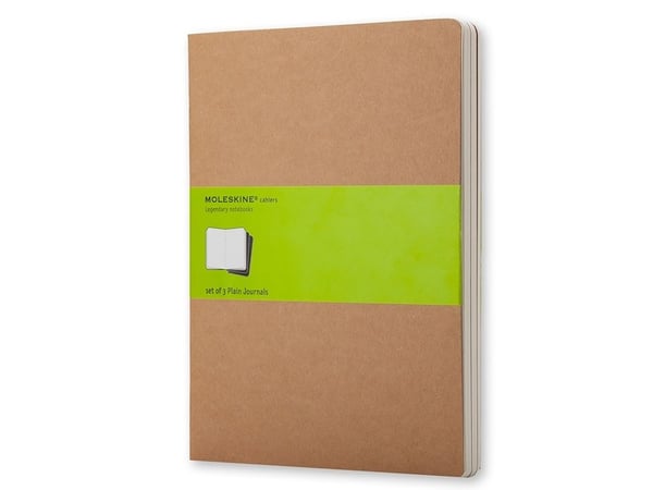 Moleskine Cahier, monokromatisk, beige, 120 ark, 70 g/m², Universal