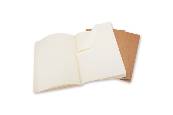 Moleskine Cahier, monokromatisk, beige, 120 ark, 70 g/m², Universal