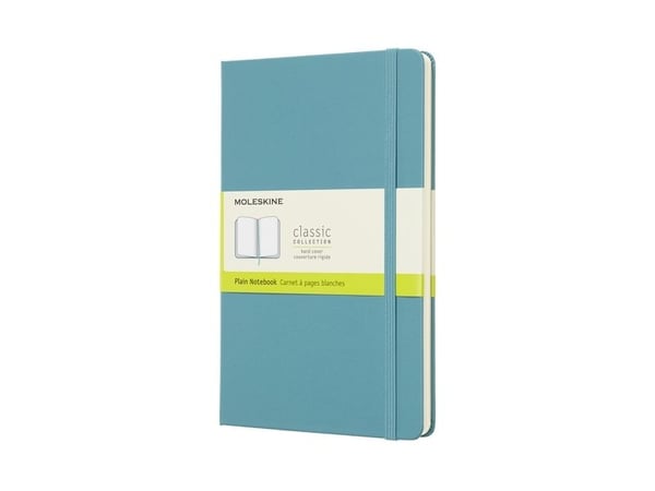 Moleskine 805-83-4171-538-3, Monokromatisk, Blå, Matt, 70 g/m², Innbundet (hardcover), Voksen