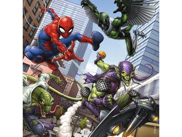 Ravensburger Spider-Man, 49 kpl, Sarjakuvat, 5 vuosi/vuosia