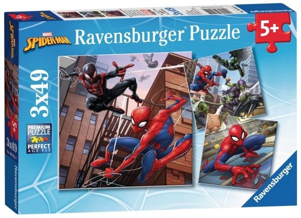 Ravensburger Spider-Man, 49 kpl, Sarjakuvat, 5 vuosi/vuosia