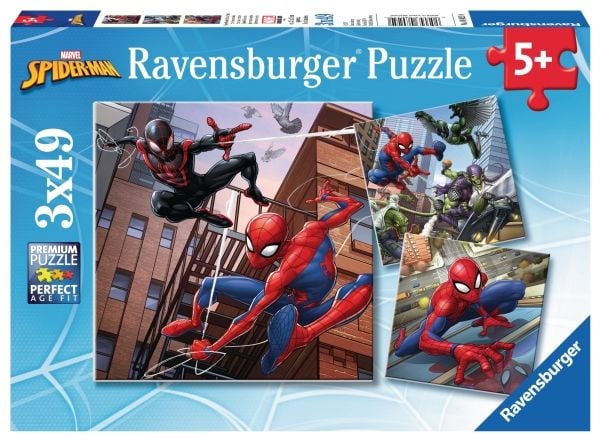 Ravensburger Spider-Man, 49 kpl, Sarjakuvat, 5 vuosi/vuosia